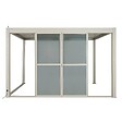 HESPERIDE - Portes pour pergola Evora argile - vignette