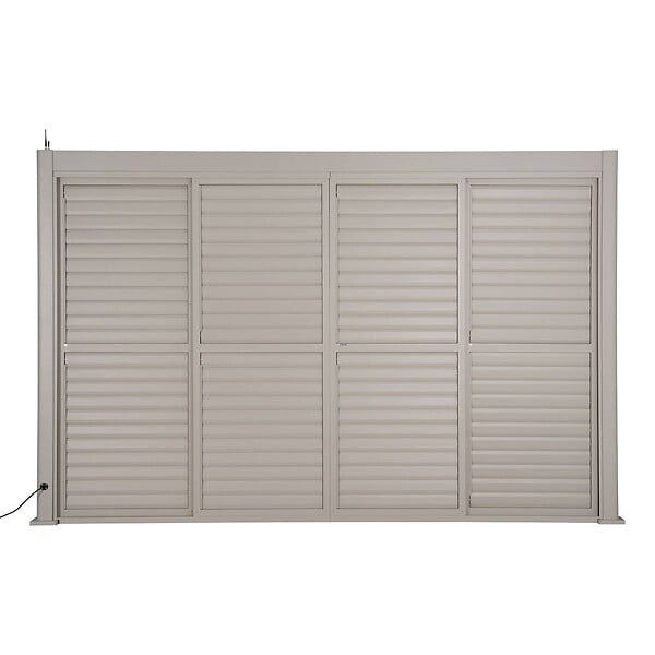 HESPERIDE - Persienne pour pergola Evora argile - large
