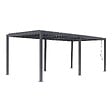 HESPERIDE - Pergola autoportante Evonis 6x3m gris graphite - vignette
