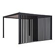 HESPERIDE - Persienne pour pergola Evora 3m gris graphite - vignette