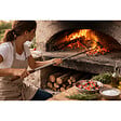 INTEC - Set de 4 Pelles à Pizza Inox Alimentaire Poignée en bois Hêtre Manche 138 à 150 cm - Kit Four à Bois, Pain Pizza INTEC - vignette