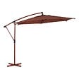 HESPERIDE - Parasol déporté rond Manoa 3m acajou - vignette