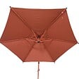 HESPERIDE - Parasol déporté rond Manoa 3m acajou - vignette