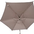 HESPERIDE - Parasol déporté rond Manoa 3m café - vignette