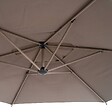 HESPERIDE - Parasol déporté rond Manoa 3m café - vignette