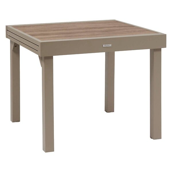 HESPERIDE - Table de jardin 8 places Piazza extensible café - large