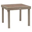 HESPERIDE - Table de jardin 8 places Piazza extensible café - vignette