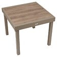 HESPERIDE - Table de jardin 8 places Piazza extensible café - vignette