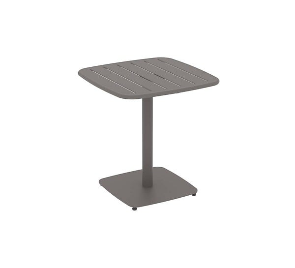 HESPERIDE - Table de jardin 2 places Alegoria 70x70cm café - large