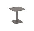 HESPERIDE - Table de jardin 2 places Alegoria 70x70cm café - vignette