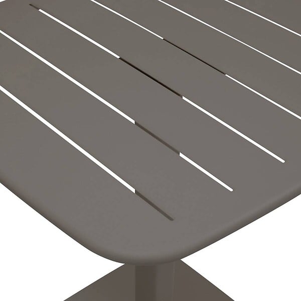 HESPERIDE - Table de jardin 2 places Alegoria 70x70cm café - large