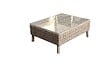 HESPERIDE - Table basse de jardin Moorea 72x36x90cm savana - vignette
