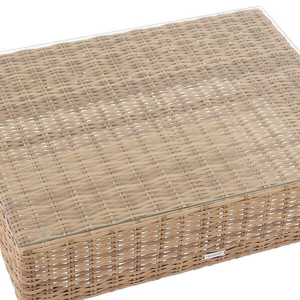 HESPERIDE - Table basse de jardin Moorea 72x36x90cm savana - large