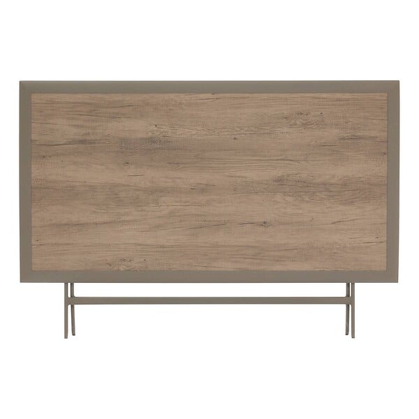 HESPERIDE - Table de jardin 6 places Azua pliable café 150x80cm - large