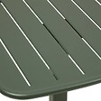 HESPERIDE - Table de jardin 2 places Alegoria 70x70cm vert laurier - vignette