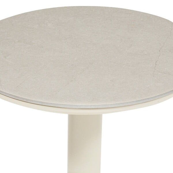 HESPERIDE - Table d'appoint de jardin Soletia 40x40x50cm argile - large