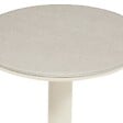 HESPERIDE - Table d'appoint de jardin Soletia 40x40x50cm argile - vignette