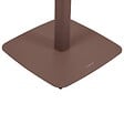 HESPERIDE - Table haute de jardin 2 places Alegoria 70x70cm acajou - vignette