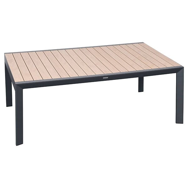 HESPERIDE - Table de jardin 12 places Evasion extensible miel - large