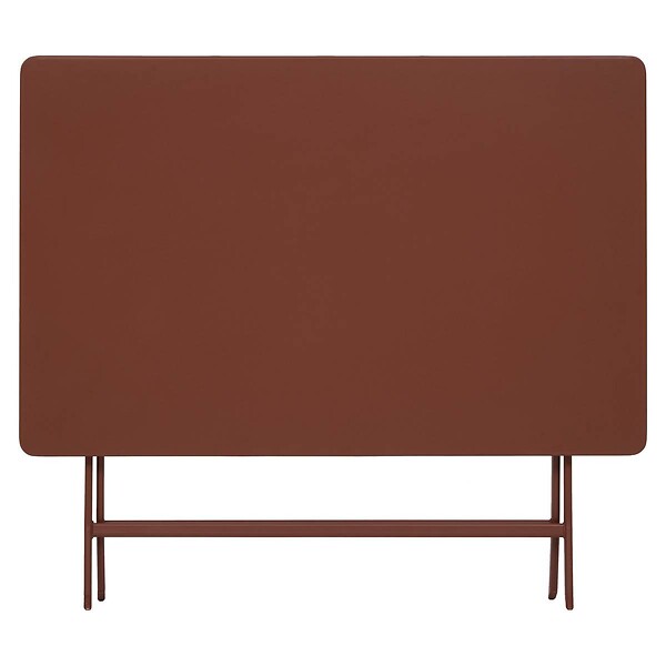 HESPERIDE - Table de jardin Greensboro 4 places 110x70cm acajou - large