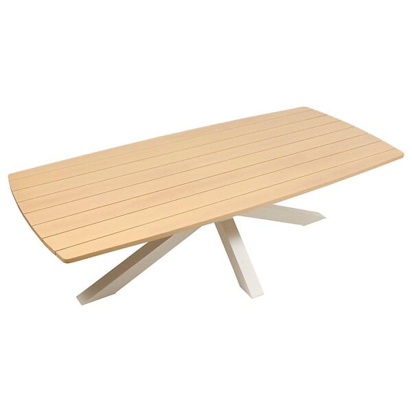 HESPERIDE - Table de jardin 10 places Oraclion marron - large