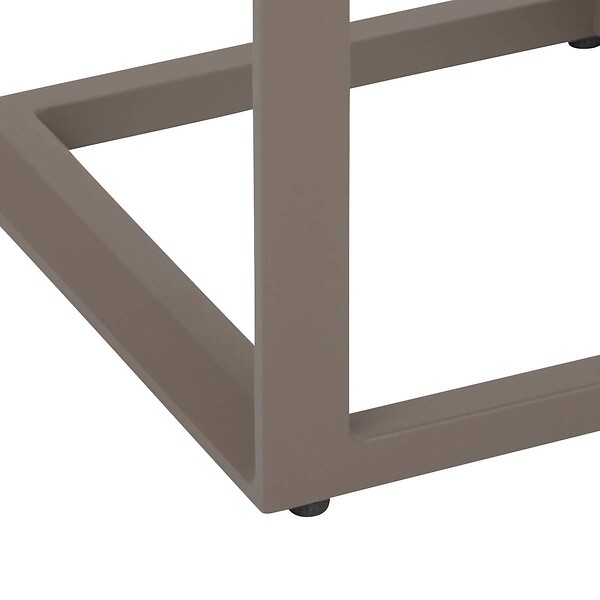 HESPERIDE - Table d'appoint de jardin Evasion 38x38cm café - large
