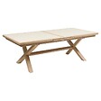 HESPERIDE - Table de jardin 10 places Axiome extensible argile - vignette