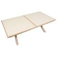 HESPERIDE - Table de jardin 10 places Axiome extensible argile - vignette