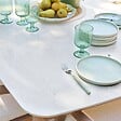 HESPERIDE - Table de jardin Nelora 8 places 100x210cm beige - vignette