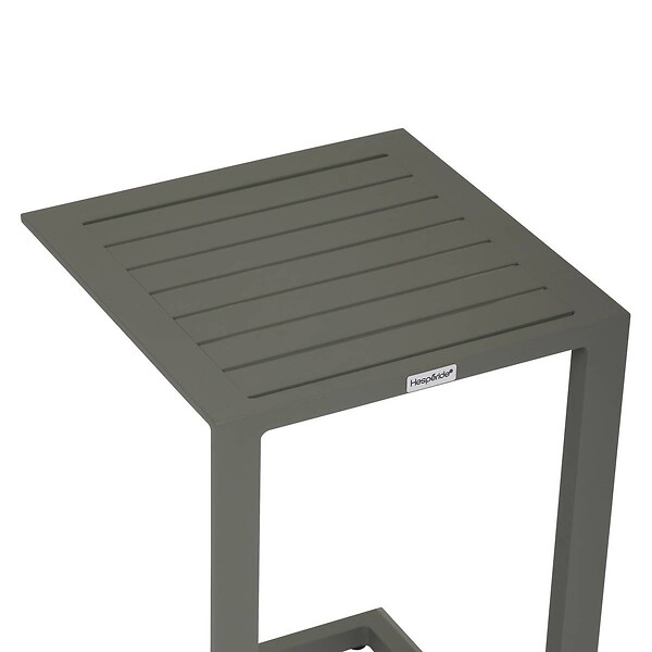 HESPERIDE - Table d'appoint de jardin Evasion 38x38cm vert laurier - large