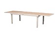 HESPERIDE - Table de jardin 12 places Piazza extensible argile - vignette