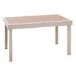HESPERIDE - Table de jardin 12 places Piazza extensible argile - vignette