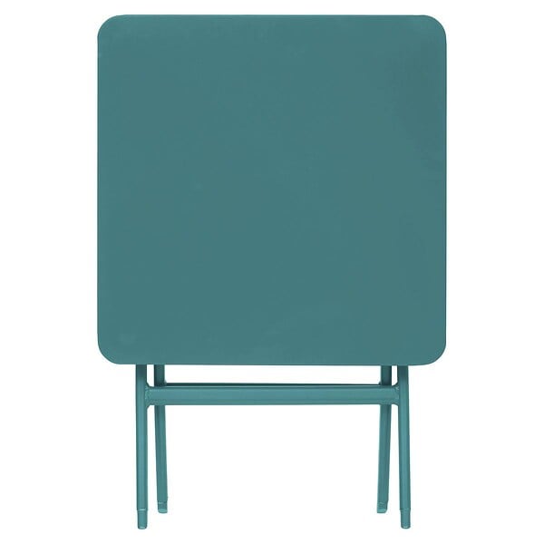 HESPERIDE - Table d'appoint de jardin Greensboro 40x40cm vert opale - large
