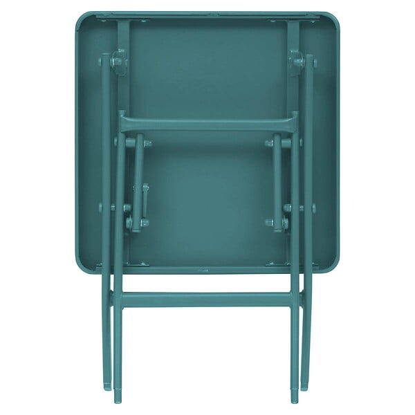 HESPERIDE - Table d'appoint de jardin Greensboro 40x40cm vert opale - large
