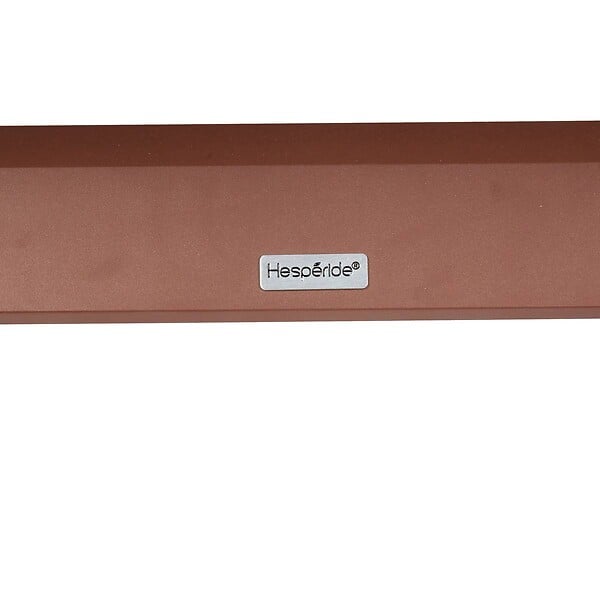 HESPERIDE - Table basse de jardin Allure 97x97x36cm acajou - large