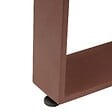 HESPERIDE - Table basse de jardin Allure 97x97x36cm acajou - vignette