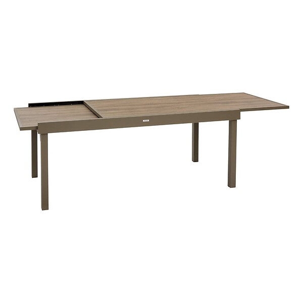 HESPERIDE - Table de jardin 12 places Piazza extensible café - large