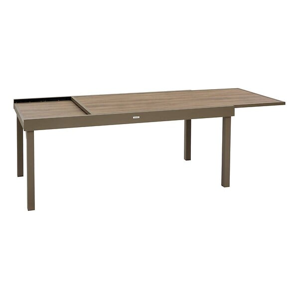 HESPERIDE - Table de jardin 12 places Piazza extensible café - large