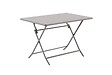 HESPERIDE - Table de jardin Greensboro 4 places pliable café 110x70cm - vignette