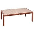 HESPERIDE - Table de jardin 10 places Evasion extensible miel/acajou - vignette