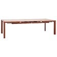 HESPERIDE - Table de jardin 10 places Evasion extensible miel/acajou - vignette