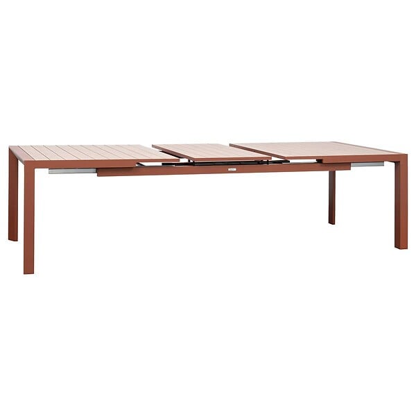 HESPERIDE - Table de jardin 10 places Evasion extensible miel/acajou - large