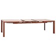 HESPERIDE - Table de jardin 10 places Evasion extensible miel/acajou - vignette