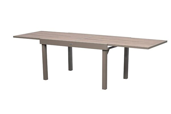 HESPERIDE - Table de jardin 10 places Piazza extensible café - large