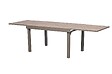 HESPERIDE - Table de jardin 10 places Piazza extensible café - vignette