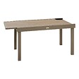 HESPERIDE - Table de jardin 10 places Piazza extensible café - vignette