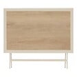 HESPERIDE - Table de jardin 4 places Azua pliable beige 110x71cm - vignette
