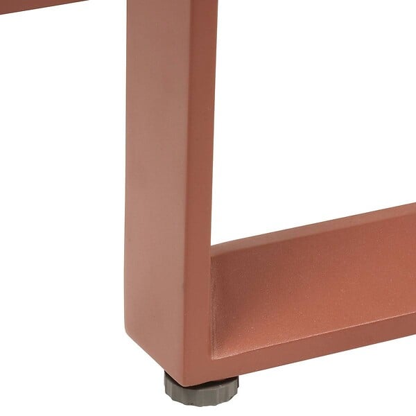 HESPERIDE - Table d'appoint de jardin Allure 44x44x55cm acajou - large