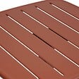 HESPERIDE - Table de jardin 2 places Alegoria 70x70cm acajou - vignette