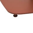 HESPERIDE - Table de jardin 2 places Alegoria 70x70cm acajou - vignette